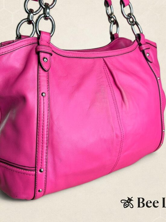 Coach Pink Leather